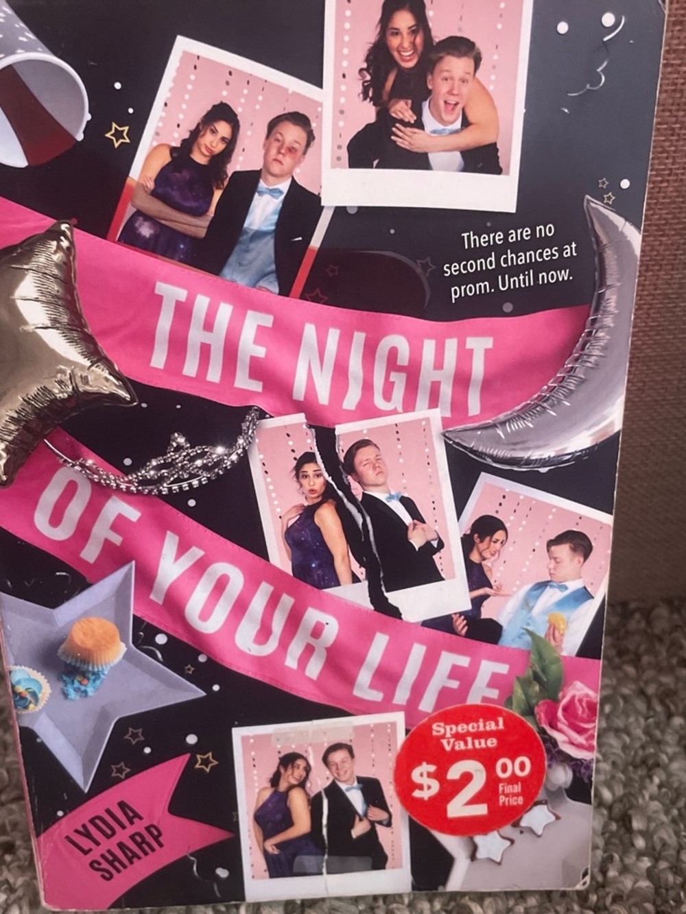 The Night of Your Life by - Pink Cover Coffee Table Book